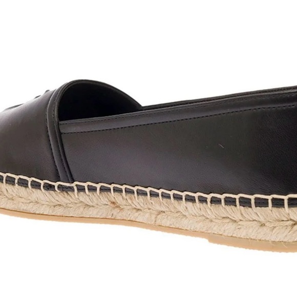 YSL logo flat espadrille women’s size 37.5. Barely worn. original box/dust bag - Picture 3 of 5